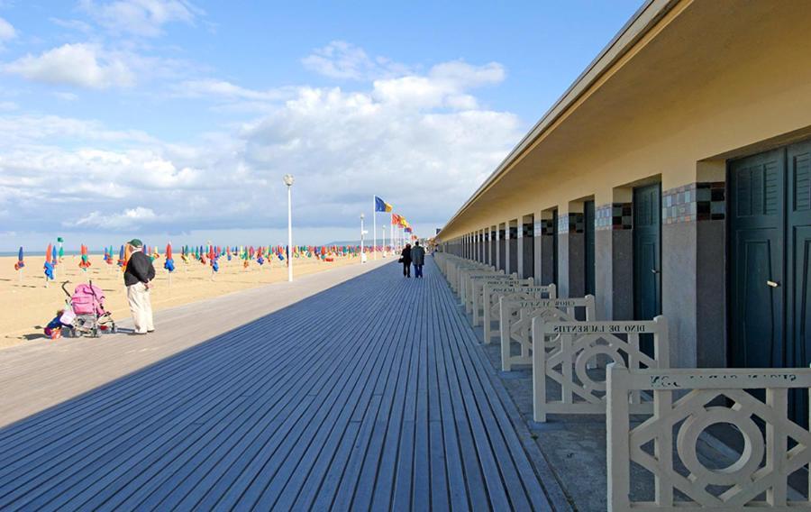 "Magnifique 2 Pieces Deauville" Piscine Et Jardin 외부 사진