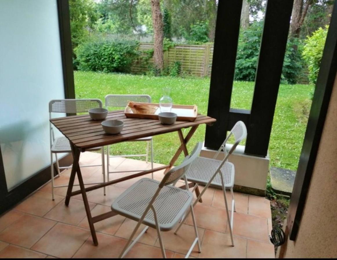 "Magnifique 2 Pieces Deauville" Piscine Et Jardin 외부 사진