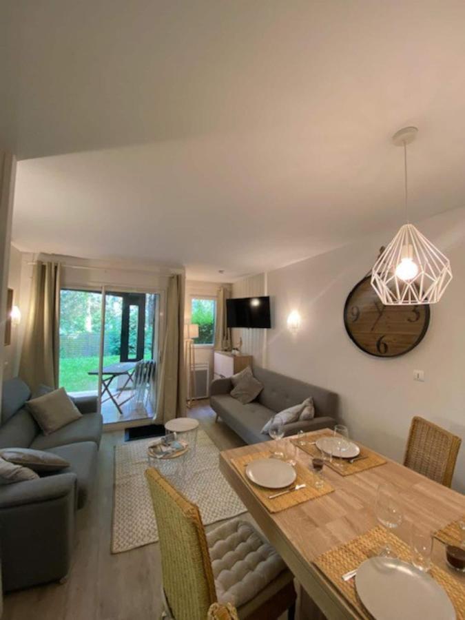 "Magnifique 2 Pieces Deauville" Piscine Et Jardin 외부 사진